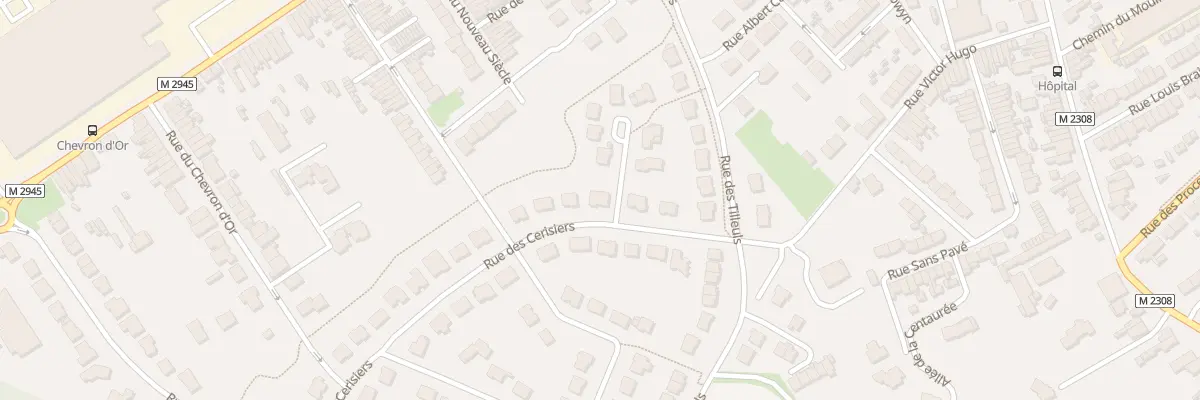 Plan du 6 Rue des Cerisiers à Comines