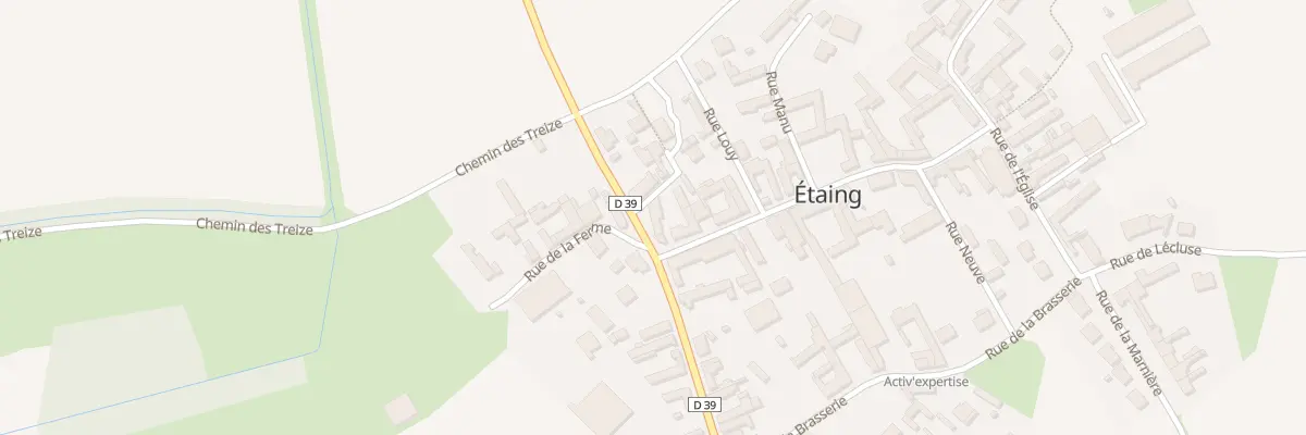 Plan du 5 Rue de Sailly à Étaing