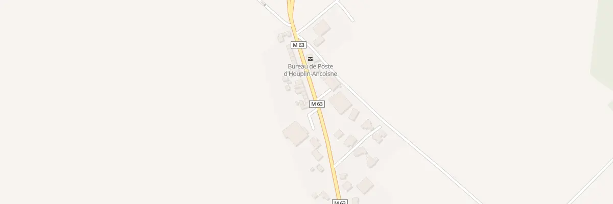 Plan du 835 Rue Roger Salengro à Houplin-Ancoisne