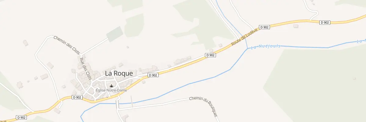 Plan du 5220 La Roque à Fayet