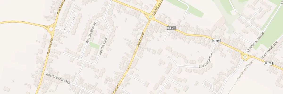 Plan du 108 Rue Carnot à Noyelles-Godault