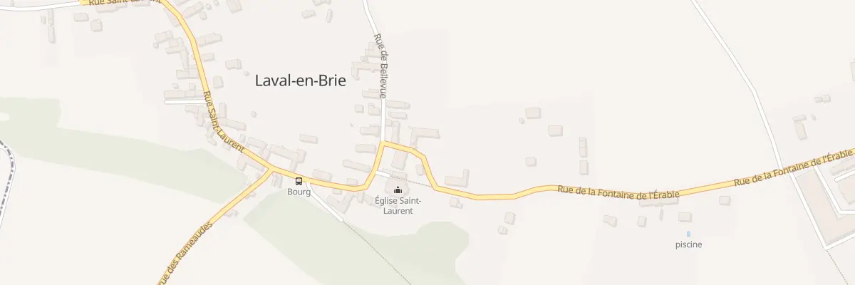 Plan du 3 Rue de la Fontaine de l’Erable à Laval-en-Brie