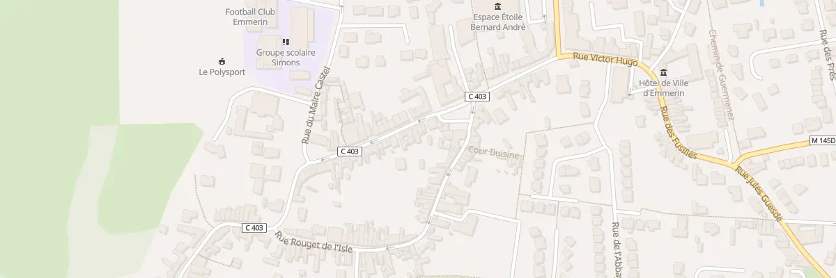 Plan du 21 Rue Léon Gambetta à Emmerin