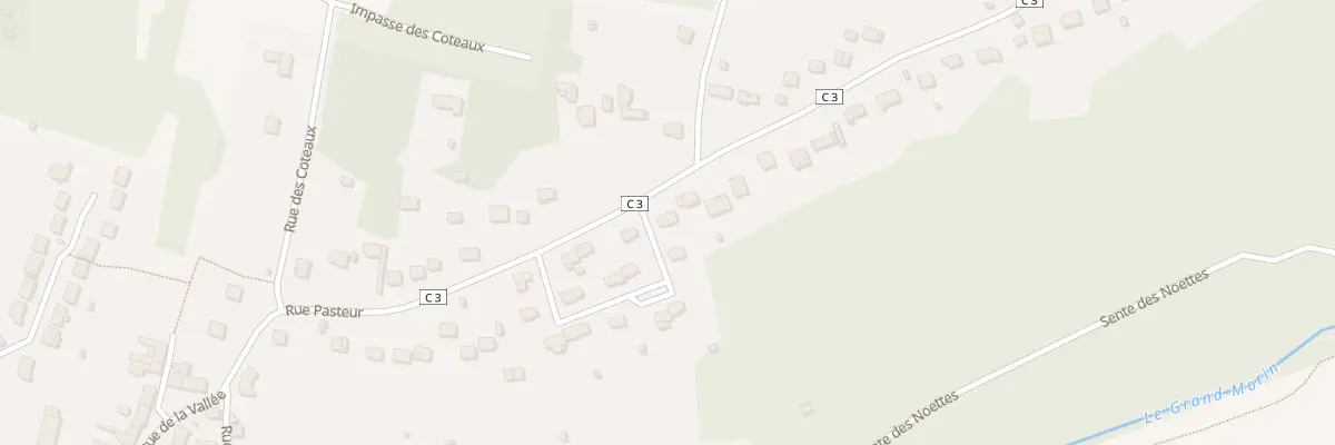 Plan du 1 Rue des Tierry à Pommeuse