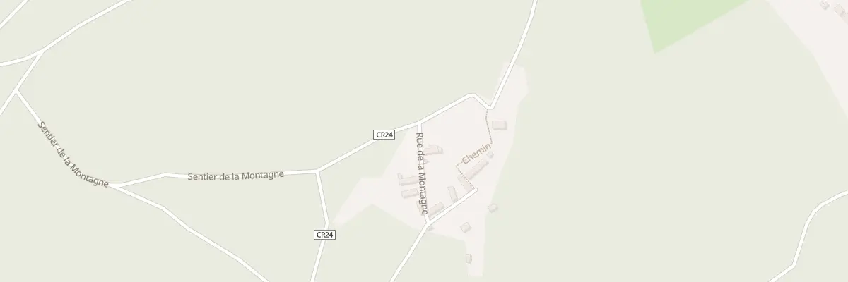 Plan du 8 Rue de la Montagne à Cuise-la-Motte