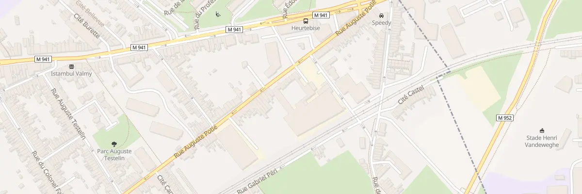 Plan du 204 Rue Auguste Potié à Haubourdin
