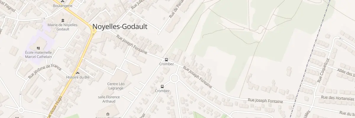 Plan du 33 Rue Joseph Fontaine à Noyelles-Godault
