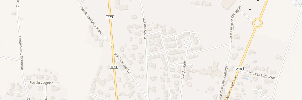 Plan du 1 Rue Didier Pironi à Cuxac-d’Aude