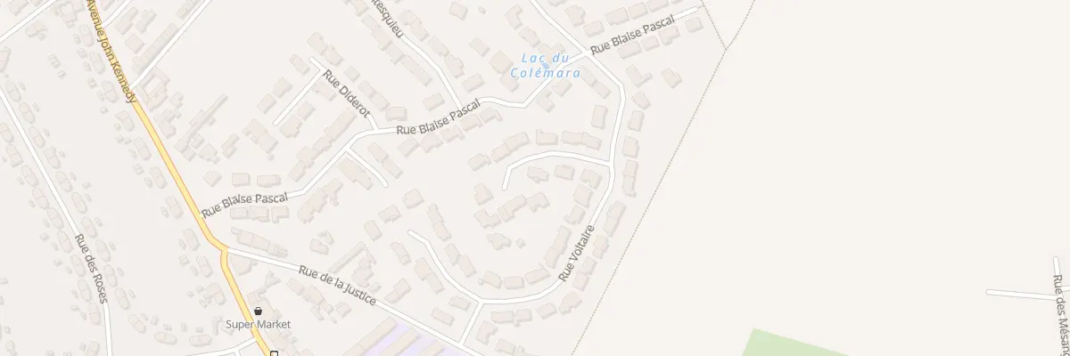 Plan du 29 Rue Voltaire à Oignies
