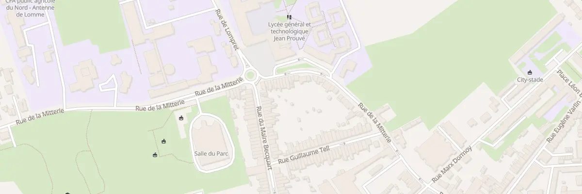 Plan du 146 Rue de la Mitterie à Lille