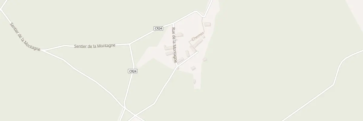 Plan du 6 Rue de la Montagne à Cuise-la-Motte