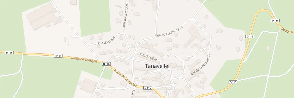 Plan du 5053 Le Bourg à Tanavelle
