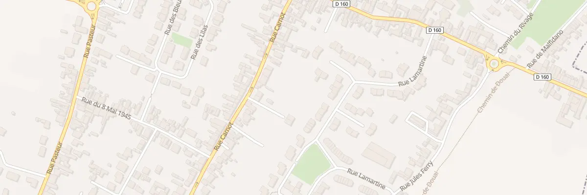 Plan du 90 Rue Carnot à Noyelles-Godault