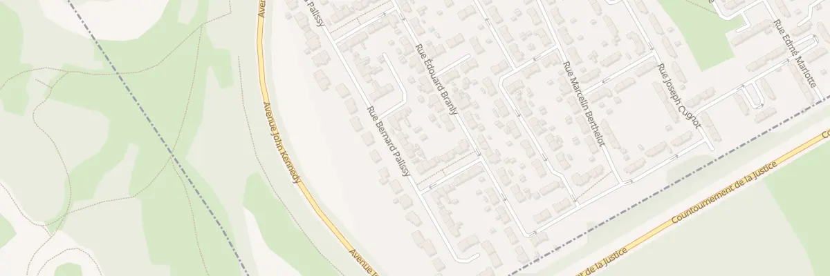 Plan du 28 Rue Bernard Palissy à Oignies
