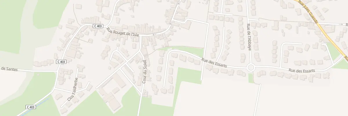 Plan du 43 Rue des Essarts à Emmerin
