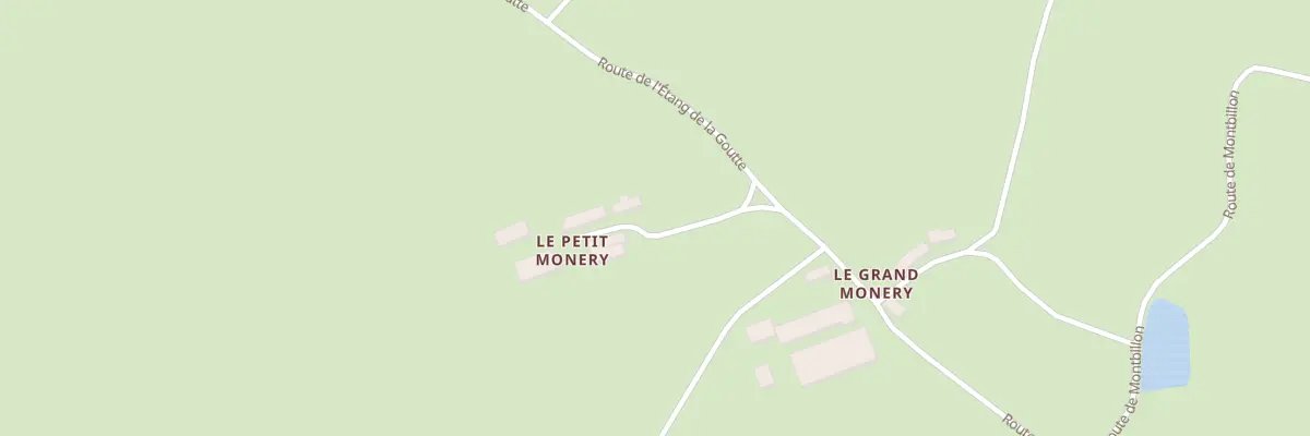 Plan du 445 Rte de l’Etang de la Goutte à Saint-Sornin