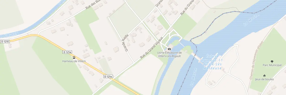 Plan du 16V Rue du Grand Voyeux à Congis-sur-Thérouanne