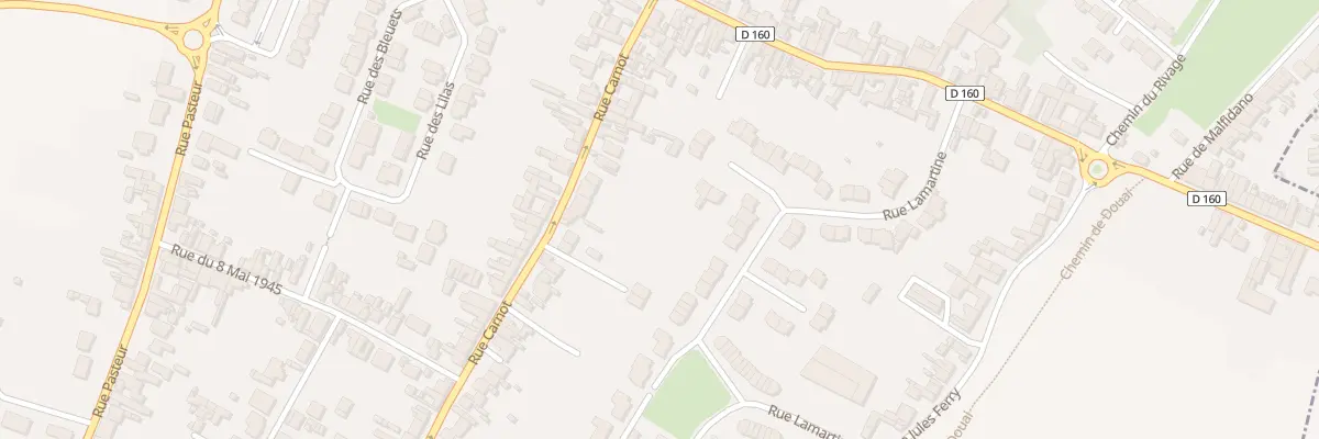 Plan du 94 Rue Carnot à Noyelles-Godault