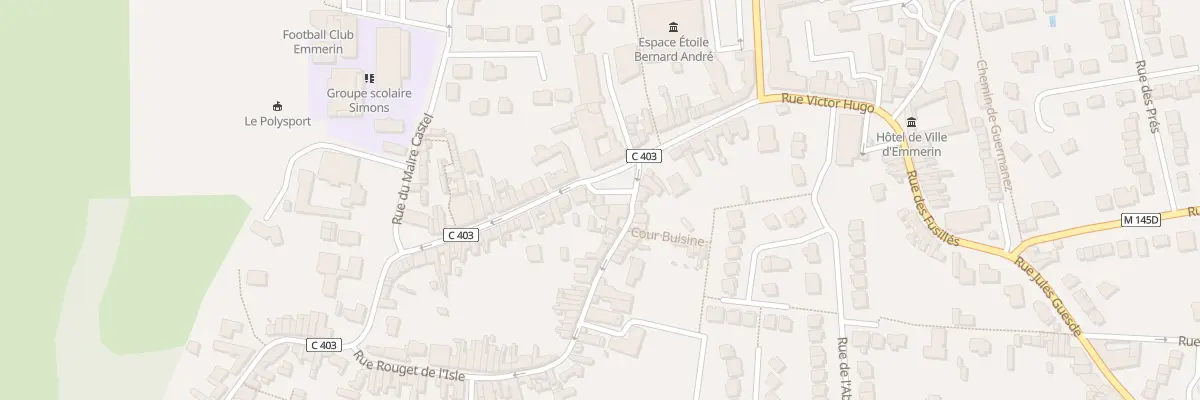 Plan du 6 Pl du Gen de Gaulle à Emmerin