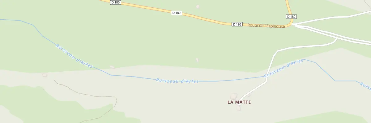 Plan du 7004F Pezet à Rosis