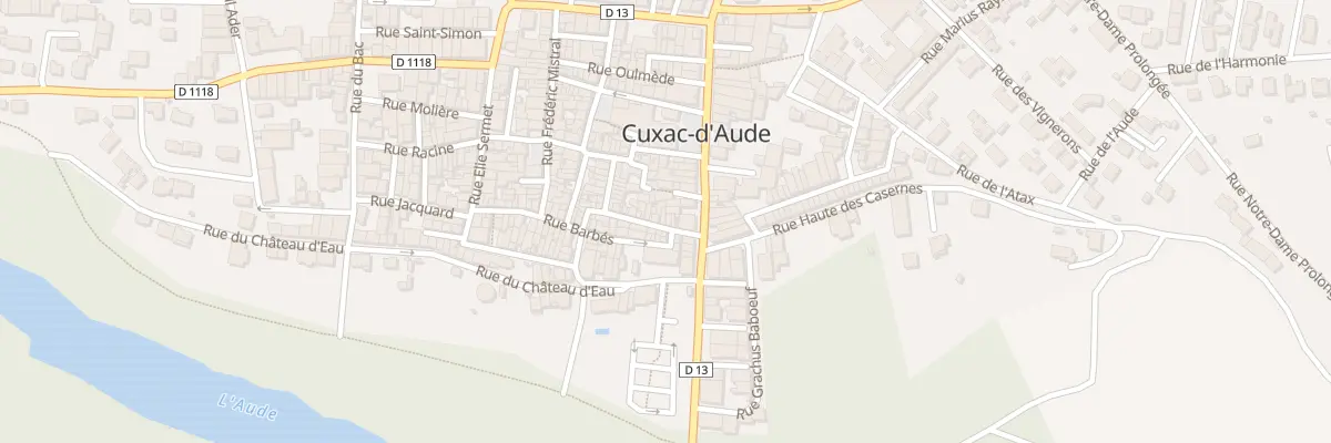 Plan du 6 Rue Saint-jacques à Cuxac-d’Aude