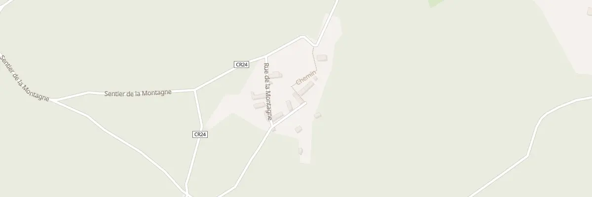 Plan du 4 Rue de la Montagne à Cuise-la-Motte