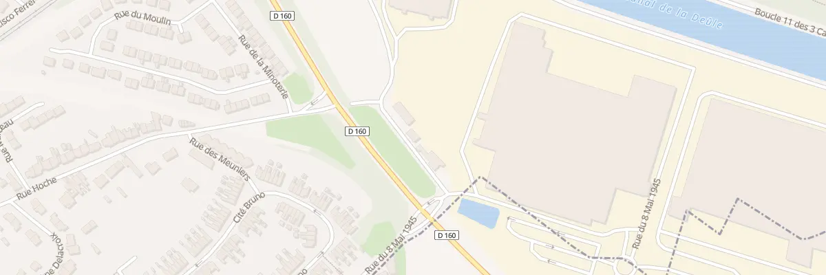 Plan du 82B Rue Hoche à Dourges