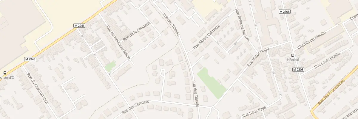 Plan du 76 Rue des Tilleuls à Comines
