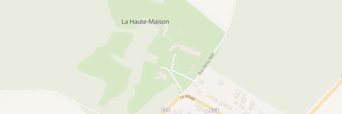 Plan du 5008 La Haute Maison à La Haute-Maison