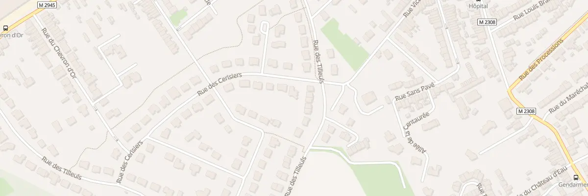 Plan du 1 Rue des Cerisiers à Comines