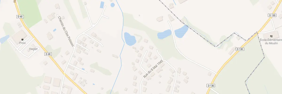 Plan du 85 Imp de la Terre Dure à Tracy-le-Mont