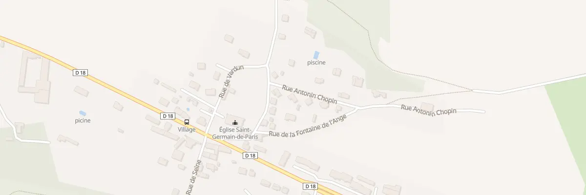 Plan du 4 Rue Antonin Chopin à Saint-Germain-Laval