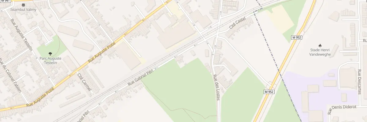 Plan du 190 Rue Gabriel Péri à Haubourdin