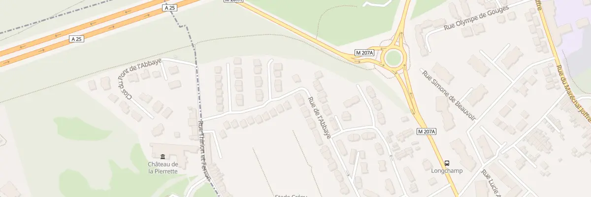 Plan du 37 Rue de l’Abbaye à Loos