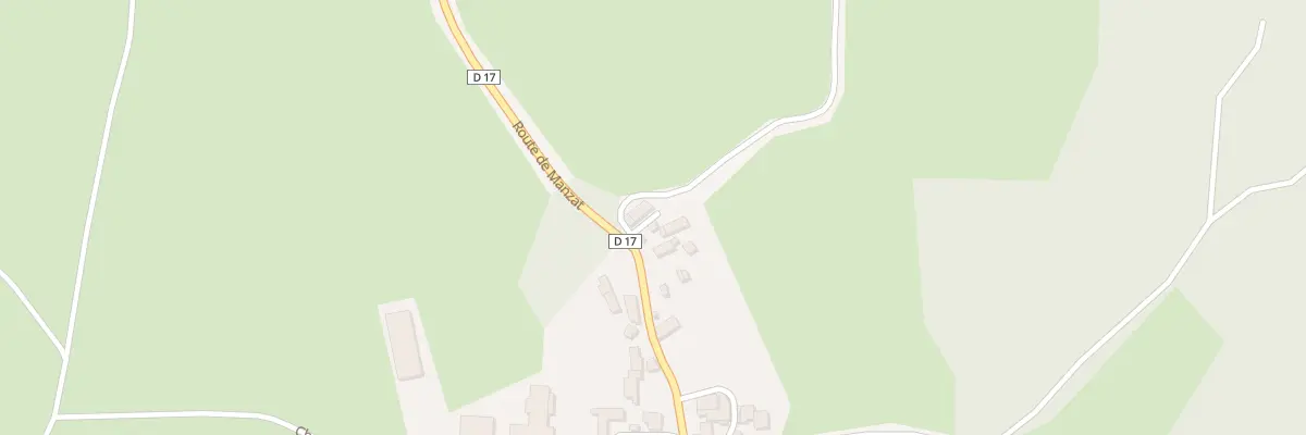 Plan du 15 Rte de Manzat à Charbonnières-les-Vieilles