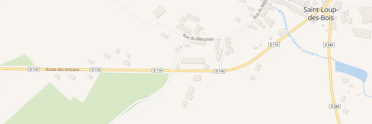 Plan du 18 Rte des Artisans à Saint-Loup-des-Bois