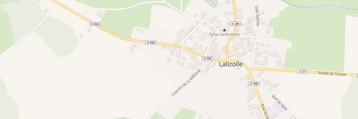 Plan du 5 Imp des Fonts Chapelle à Lalizolle