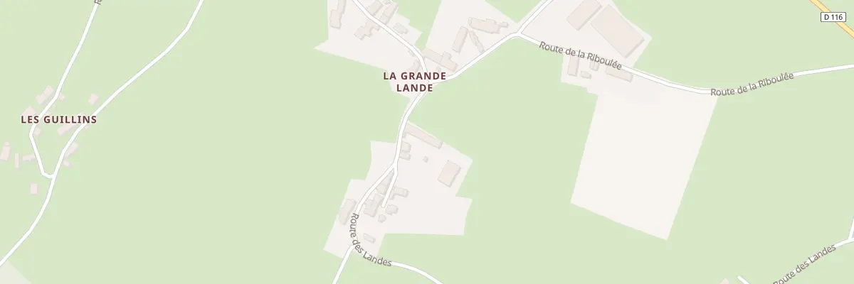 Plan du 7 Rte des Landes à Chouvigny