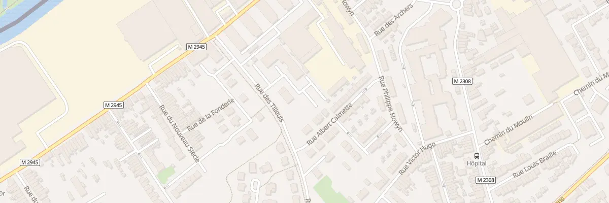 Plan du 47B Rue d’Armentières à Comines