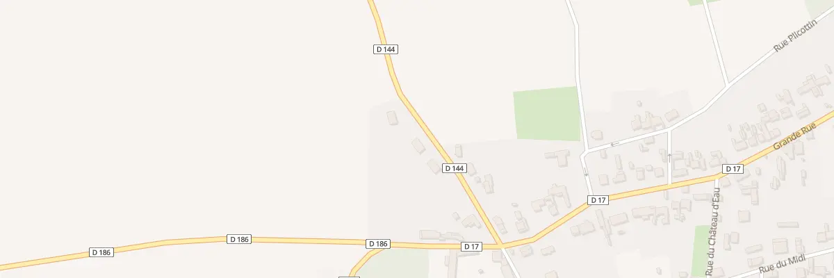 Plan du 3 Rue de Hombleux à Esmery-Hallon