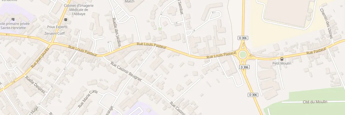 Plan du 58 Rue Pasteur à Oignies