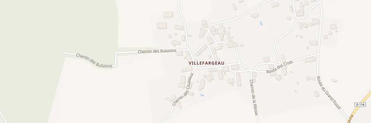 Plan du 23 Rte des Crots à Saint-Loup-des-Bois