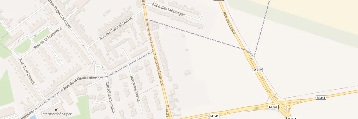 Plan du 30 Rue d’Haubourdin à Emmerin