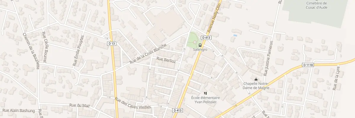 Plan du 23 Rue Docteur Ferroul à Cuxac-d’Aude