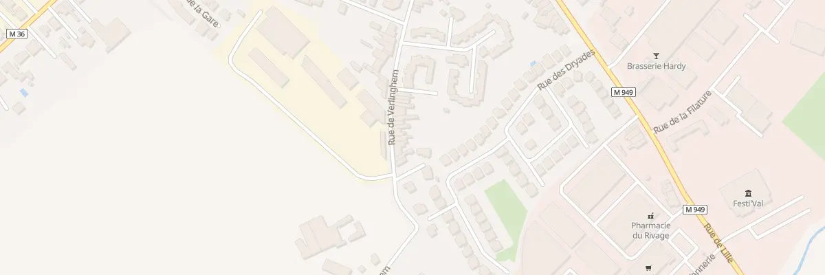 Plan du 101 Rue de Verlinghem à Quesnoy-sur-Deûle