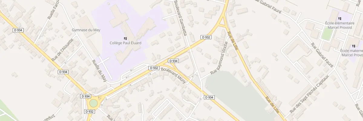 Plan du 34B Av de la Libération à Noyon