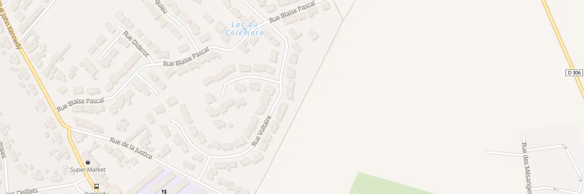 Plan du 32 Rue Voltaire à Oignies