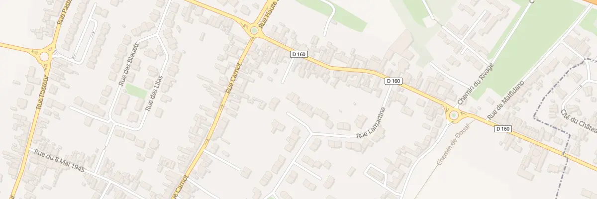 Plan du 6 Rue Verlaine à Noyelles-Godault