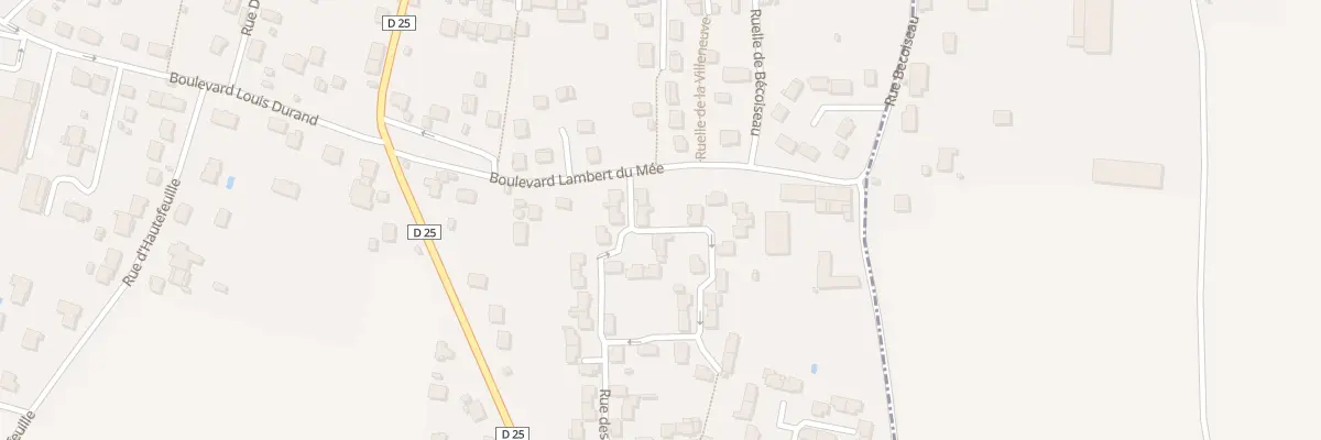 Plan du 4 Rue des Roses à Faremoutiers