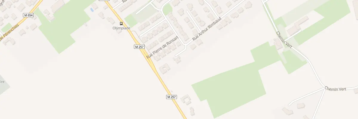 Plan du 4 Rue Arthur Rimbaud à Verlinghem